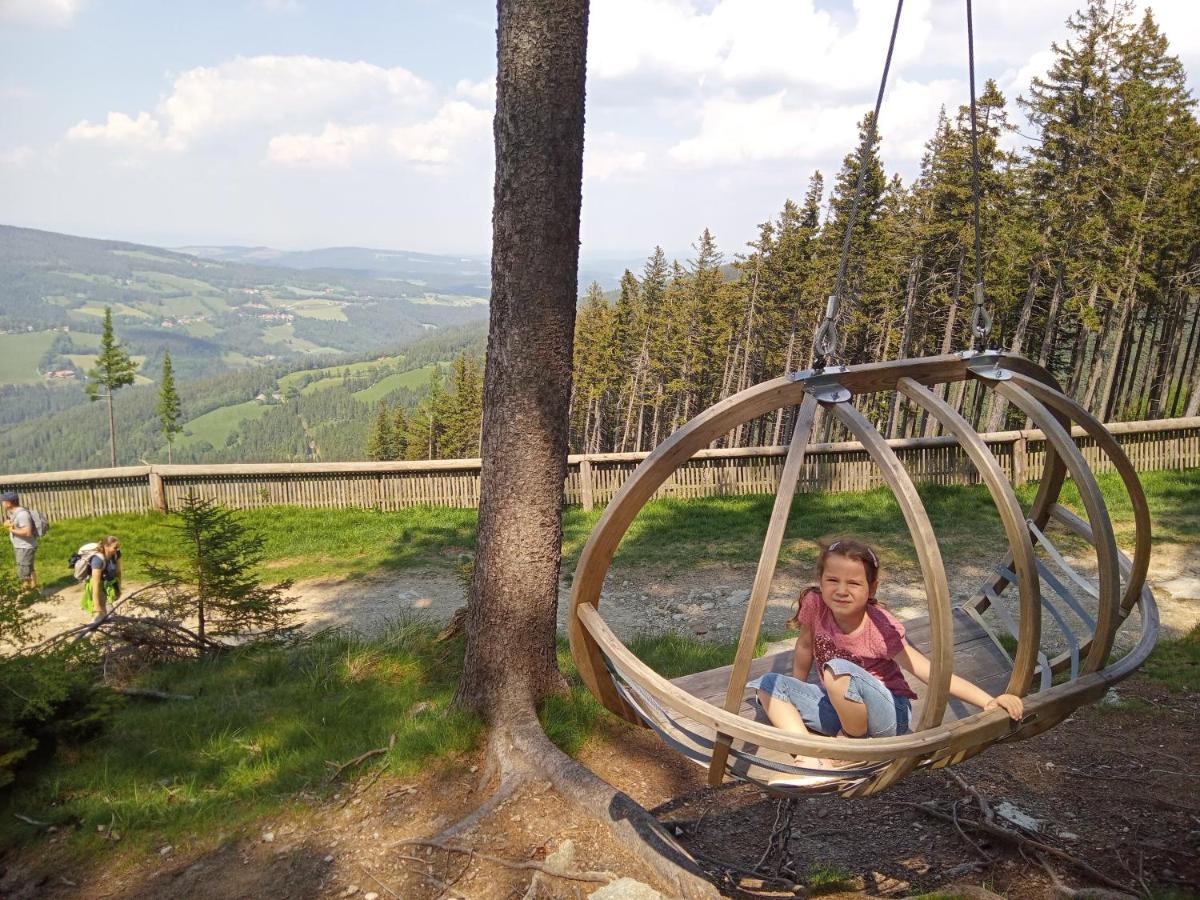 Wald-Panorama-Zimmer Bed & Breakfast Moenichkirchen Bagian luar foto